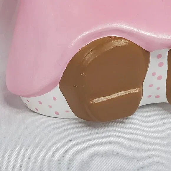 Cabbage Patch Kids Ceramic Figure hand painted Pink Blonde Girl 7.5 inches Tall - Picture 9 of 12